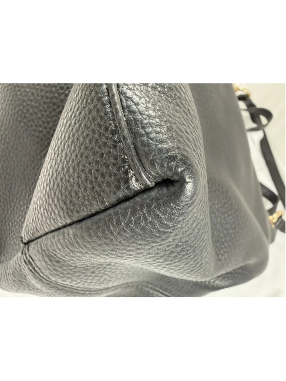 Vince Camuto Rhys black Tote Shoulder Bag hobo-style new